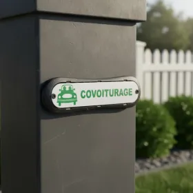 Plaque parking covoiturage personnalisable – Place réservée