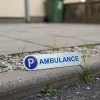Plaque de parking ambulance – Panneau parking