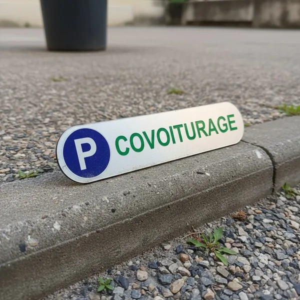 Plaque de parking covoiturage – Panneau parking