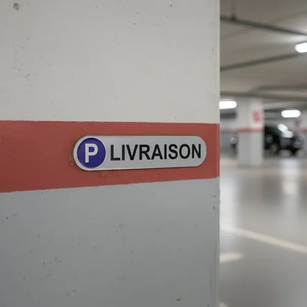 Plaque de parking livraison – Panneau parking