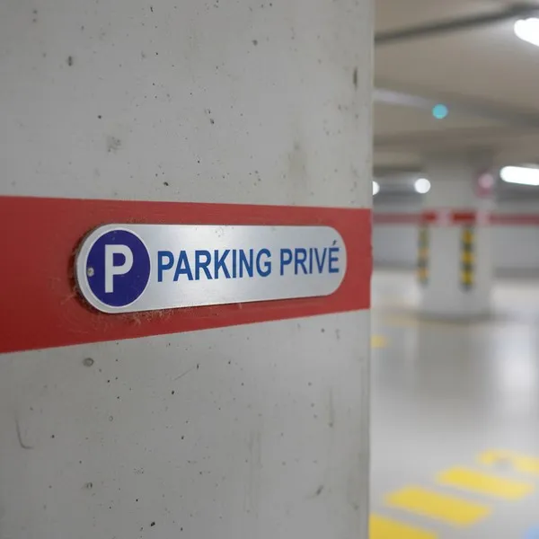 Plaque de parking privé – Panneau parking