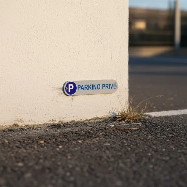 Plaque de parking privé – Panneau parking
