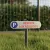 Plaque parking résidents aluminium – Emplacement réservé