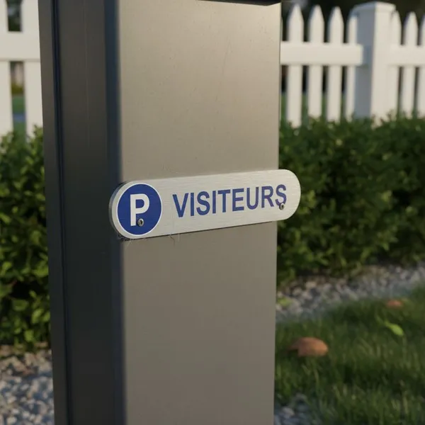 Plaque de parking visiteurs – Panneau parking