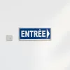 Panneau entrée à droite – Signalétique Bureau