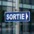 Panneau sortie à droite | Issue de secours directionnelle