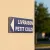 Panneau livraison petit colis à gauche – Signalétique Bureau