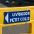 Panneau livraison petit colis à gauche – Signalétique Bureau