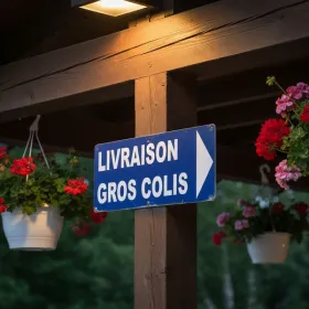 Panneau livraison gros colis à droite – Panneau parking