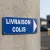 Panneau Livraison colis à droite – Signalétique Bureau