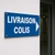 Panneau Livraison colis à droite – Signalétique Bureau