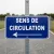 Panneau Sens de Circulation Gauche – Obligation