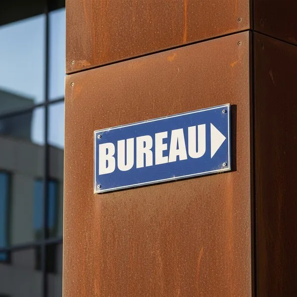 Panneau Bureau direction droite – Panneau bureau