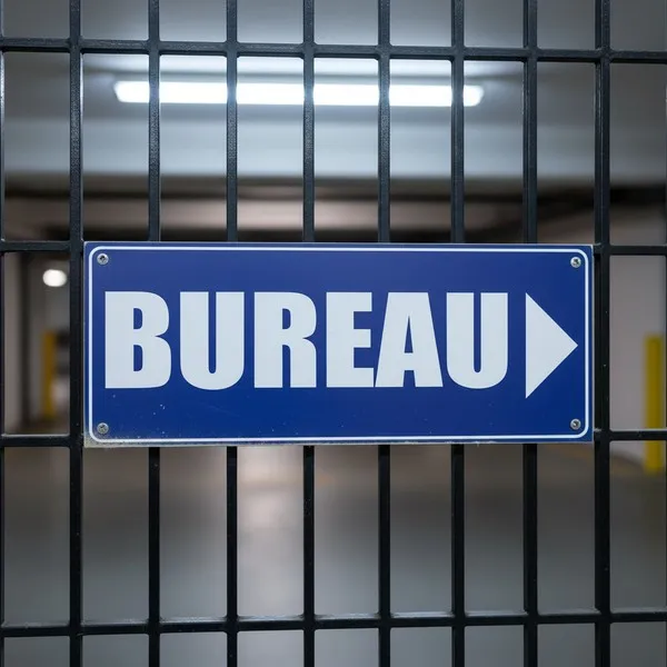 Panneau Bureau direction droite – Panneau bureau