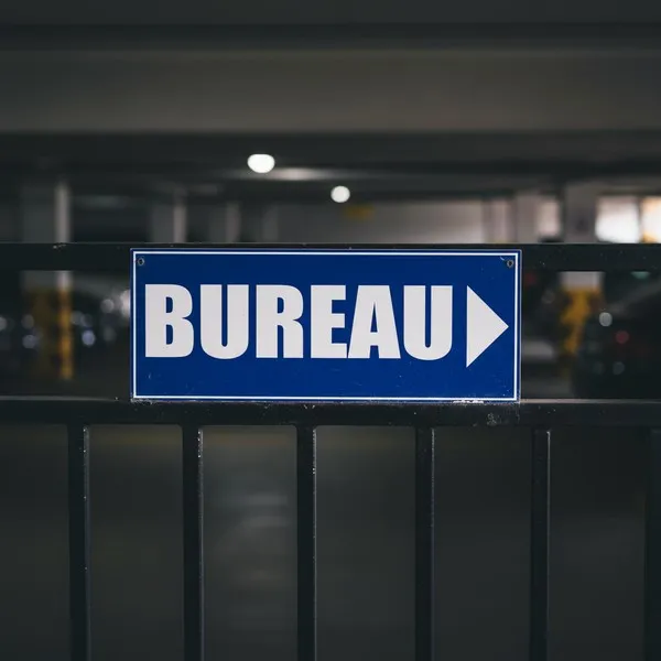 Panneau Bureau direction droite – Panneau bureau