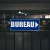 Panneau Bureau direction droite – Panneau bureau