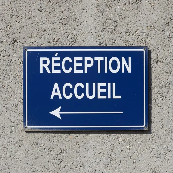Panneau Réception accueil gauche | Hôtel, Restaurant, Gîte