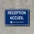 Panneau Réception accueil gauche | Hôtel, Restaurant, Gîte