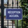 Panneau Réception accueil – Signalétique Bureau