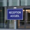 Panneau Réception accueil – Signalétique Bureau