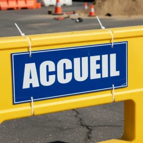 Panneau Accueil Entreprise Aluminium | Signalétique Pro
