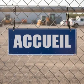Panneau Accueil Entreprise Aluminium | Signalétique Pro