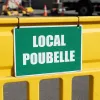 Panneau Local poubelle – Panneau local technique