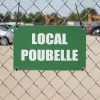 Panneau Local poubelle – Panneau local technique