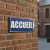 Panneau signalétique Accueil flèche droite PVC intérieur/extérieur