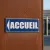 Panneau signalétique Accueil flèche gauche directionnelle