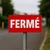 Panneau fermé en alu – Signalétique magasin