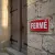 Panneau fermé en alu – Signalétique magasin