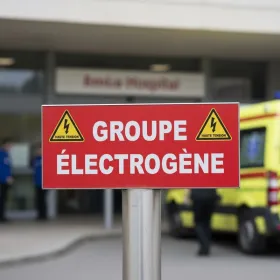 Panneau groupe électrogène – Panneau local technique
