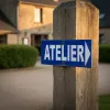 Panneau Atelier direction droite – Panneau bureau