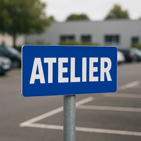 Panneaux de Signalisation : Atelier & Chasse Gardée Réglementation