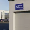 Panneau signalétique Réception chauffeurs zone de livraison