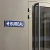 Panneau Bureau à gauche – Signalétique Bureau
