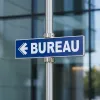 Panneau Bureau à gauche – Signalétique Bureau