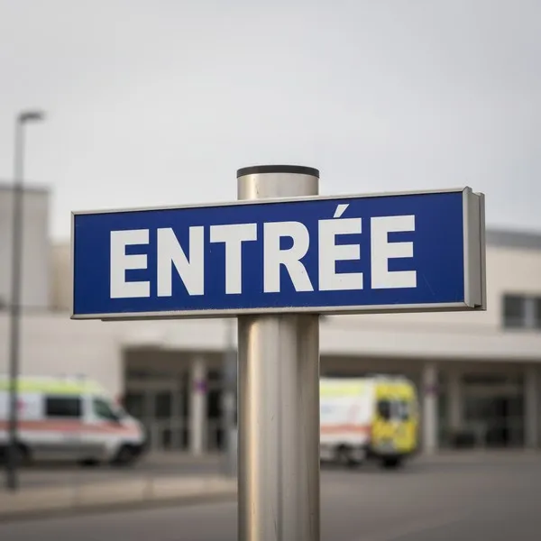 Panneau Entrée signalétique extérieure pour entreprise aluminium