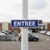 Panneau Entrée signalétique extérieure pour entreprise aluminium