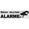 Sticker de dissuasion habitation