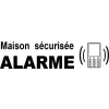 Sticker de dissuasion-Autocollant de dissuasion-Panneaux Signalétiques