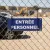 Accès réservé personnel : Panneau Signalétique entreprise sécurité