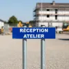Panneau signalétique Réception Atelier | Accueil Visiteurs/Employés