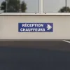Panneau Réception Chauffeurs | Hôtels, Restaurants, Gîtes