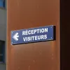 Panneau Réception Visiteurs – Hôtel, Restaurant, Gîte