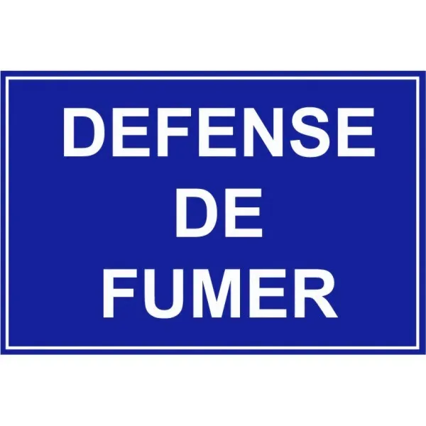Défense de fumer-Panneau interdit de fumer-Panneaux Signalétiques