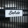 Panneau Entrée & Plaque de Portail Aluminium | Signalétique Extérieure
