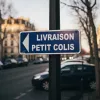 Panneau Livraison Petit Colis Flèche Gauche PVC – Parking