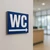 Panneau WC direction droite – Panneau toilettes